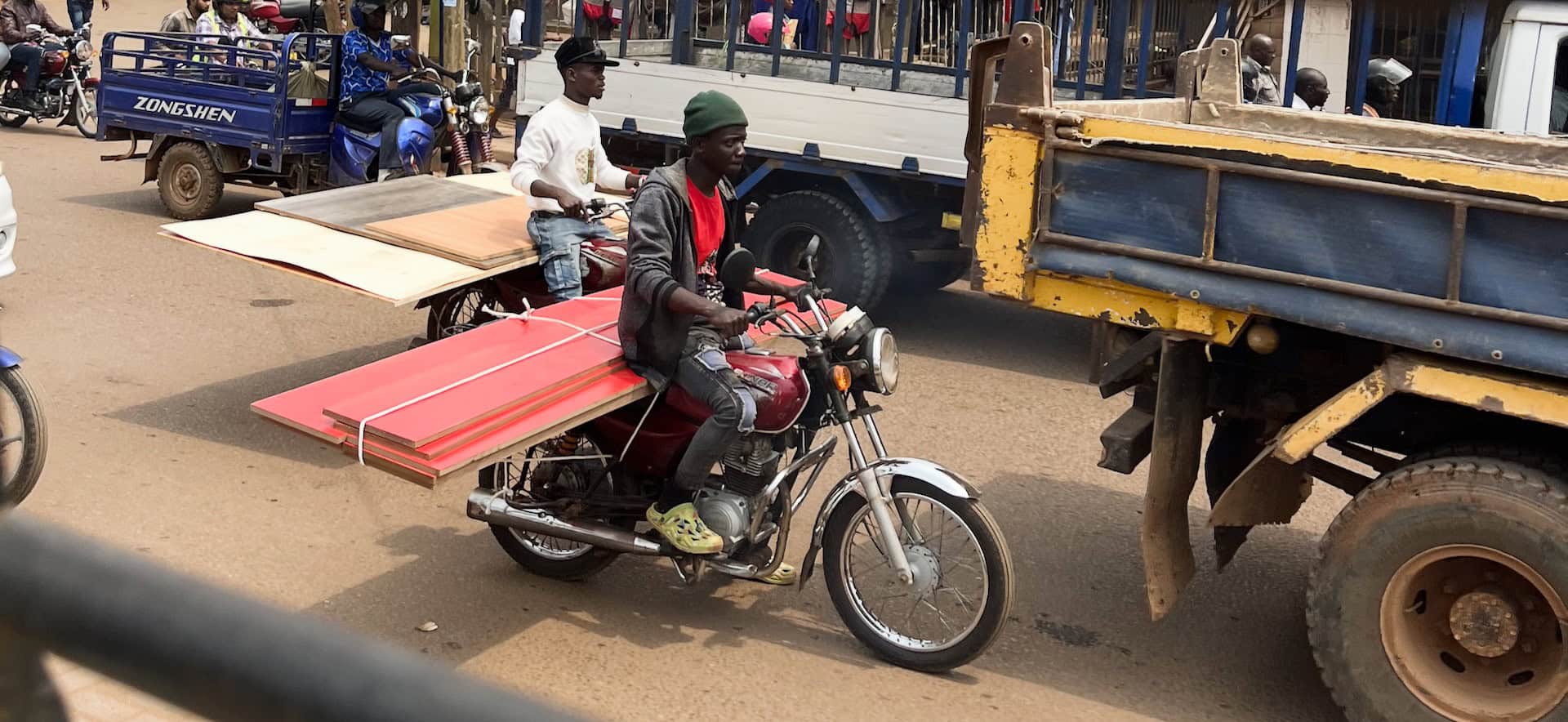 Motorcycles in Uganda